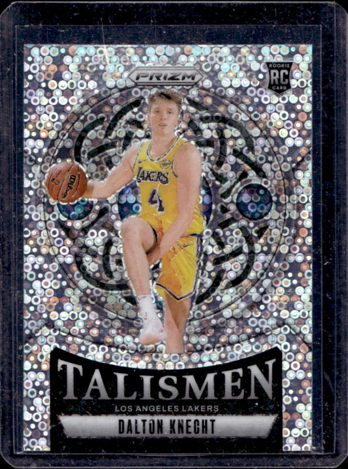 2024-25 Prizm Dalton Knecht Talismen RC Fast Break Rookie #15 Lakers