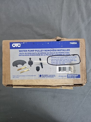 #ad OTC 7483A OTC Water Pump Pulley Remover Installer Ford 3.0 Litre. $87.00