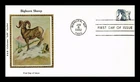 US COVER FIRST DAY OF ISSUE COLORANO SILK CACHET BIGHORN SHEEP