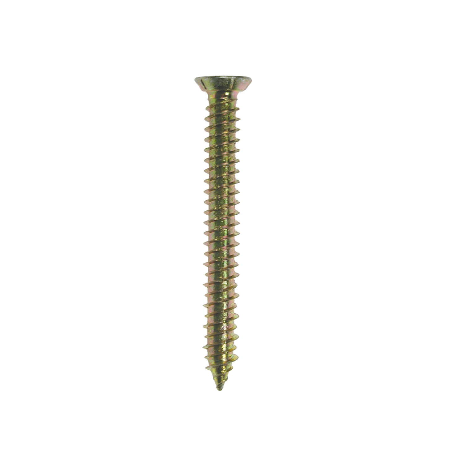 Jcp Fixings Concrete Screws Csk Head Zyp 7.5 x 120mm - FJCS75120A - Box of 100