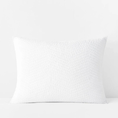 #ad The Company Store Company Cotton Voile Sham Quilted Cotton Lightweight brand new $29.99