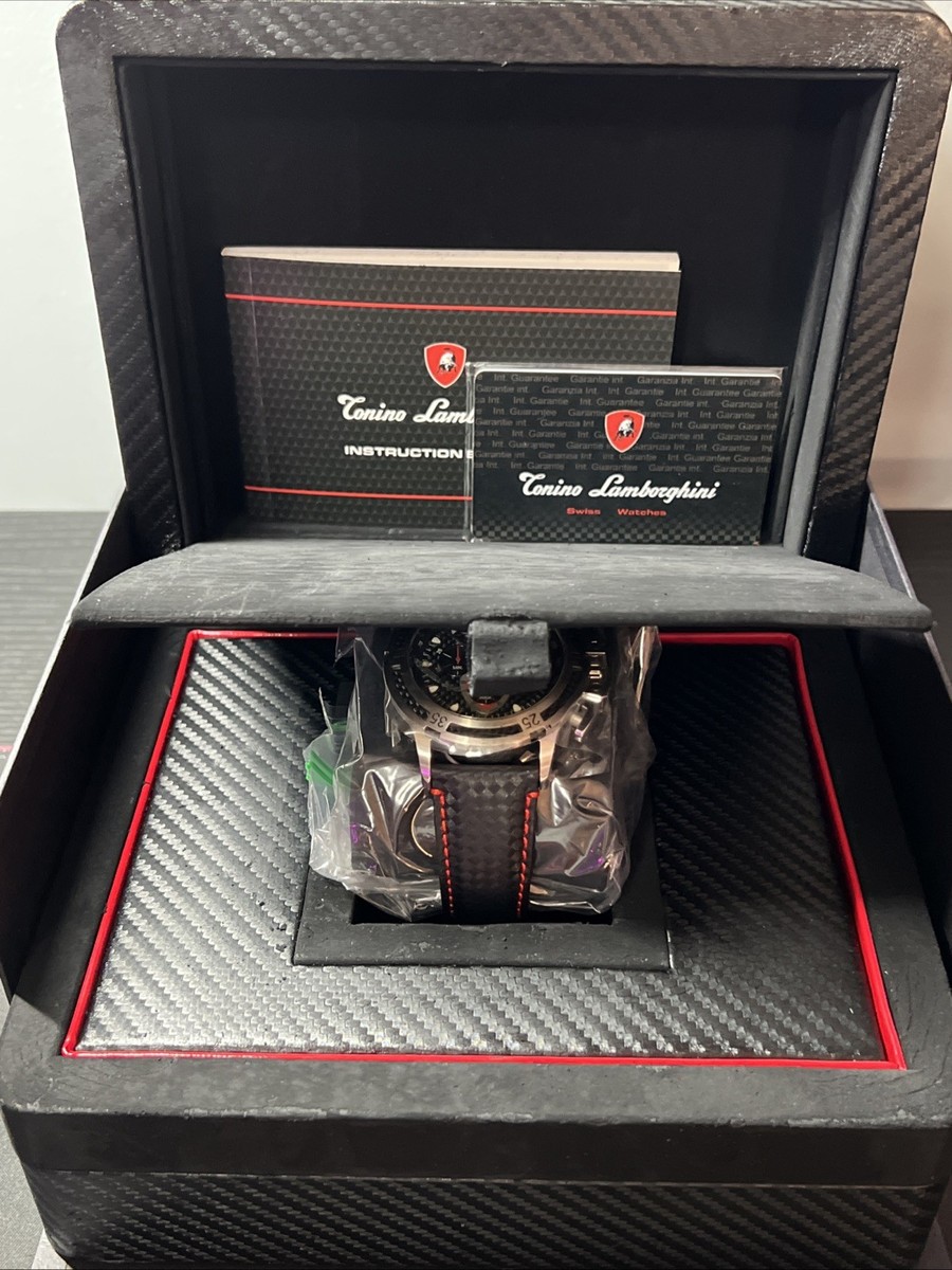 Tonino Lamborghini Herrenuhr Wheels Chronograph - Silver - 3990-1