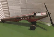 Aereo In Latta Litografata Joustra France F-Anny Fusoliera