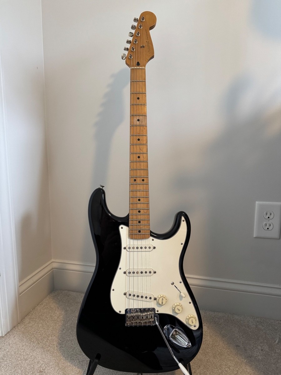 Fender Stratocaster Mexico Road Worn '60s - Black - Used | eBay