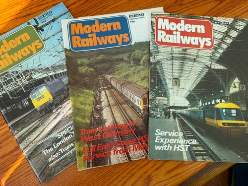 Modern Railways Magazine, January, February and March 1979.