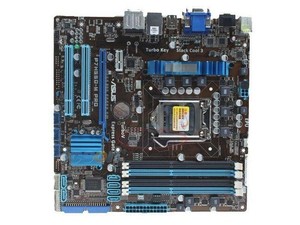 1Pc Used   P7H55D-M PRO Socket 1156 Micro ATX MotherBoard   H55 tested *le