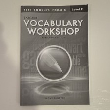Sadlier Vocabulary Workshop, Enriched, Editio...