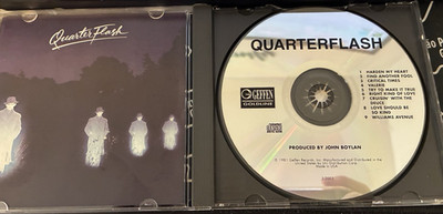 Quarterflash Quarterflash Rock Album CD Geffen Goldline 1981 John Boylan