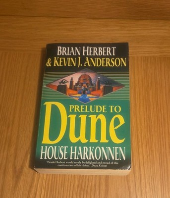Prelude to Dune - House Harkonnen Herbert & Anderson (Large PB, 1st Ed 2000 UK)