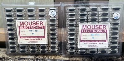 Mouser Electronics Kobiconn D-SUB CRIMP MALE 9P 156-1410 (100 Count)