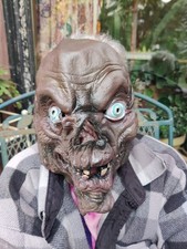 Scary Monster Halloween Mask Rubber Latex Gross Decay Zombie Skull Horror Mummy