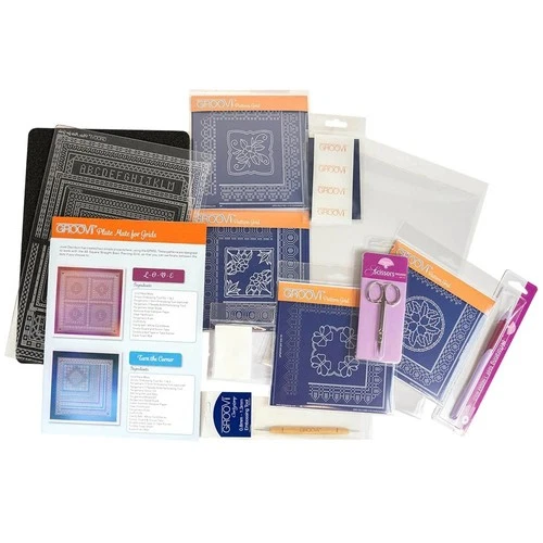 Clarity Stamps - Deluxe Groovi Plate Starter Kit