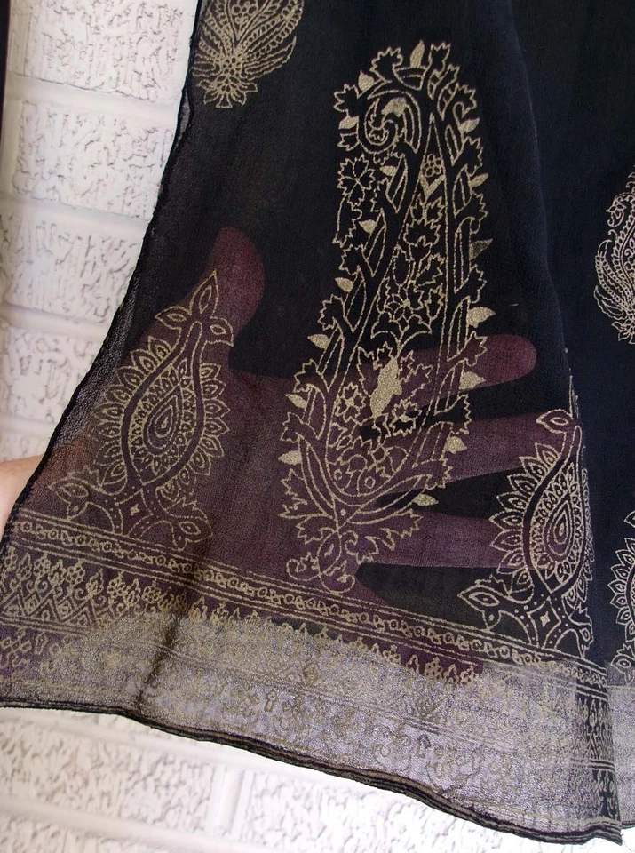 XXL Regency Costume Black Mourning Dress Shawl Bridgerton Pride & Prejudice Plus - Image 3 of 4