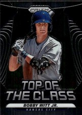 2020 Panini Prizm Bobby Witt Jr. #TOC-2 Top of The Class Kansas City Royals 5G