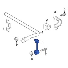 For Toyota Camry 2020-2024 Toyota 488300R030 Rear Suspension Stabilizer Bar Link