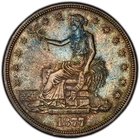 1877 T$1 Trade Dollar PCGS DETAILS