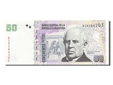 [#255285] Banknote, Argentina, 50 Pesos, 1999, UNC