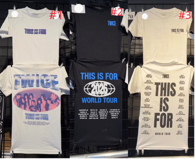 TWICE World Tour 2026 Shirt Kpop Band Merch Concert Reprint