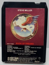 Steve Miller Band “Book of Dreams” 8 Track Splice Repaired Tested  NICE READ