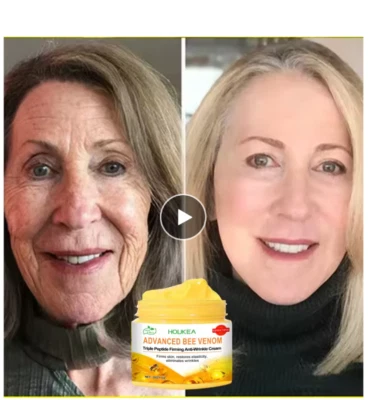 HOUKEA ADVANCED BEE VENOM TRIPLE PEPTIDE FIRMING ANTI WRINKLE FACE CREAM 30G