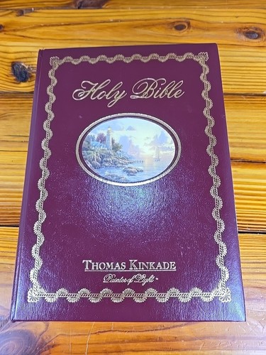 Lighting the Way Home Family Bible : Wedding Edition by Thomas Kinkade Near Mint - Picture 7 of 16