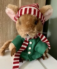 Vintage Dakin Merry Mouse Priscilla Hillman 1981 Plush Stuffed Animal 7 in. tall