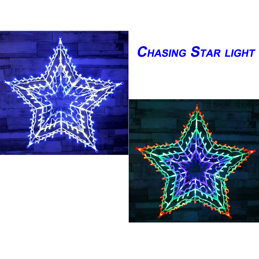 Christmas Chasing Star Llights Multifunction indoor & Outdoor Use Xmas