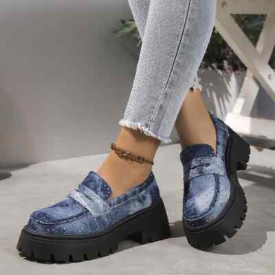 Womens Loafers Shoes Autumn Sneakers Flats Slip-on Fall Summer Dress