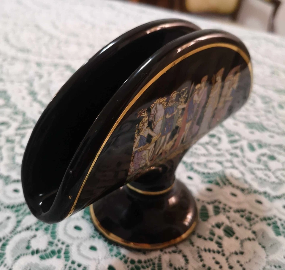 PORTATOVAGLIOLI IN CERAMICA - Immagine 4 di 4