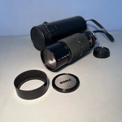 Sigma High-Speed Macro-Zoom multi -coated Objektiv 3,5/80-200mm für Canon FD #M7