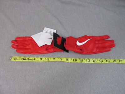 Nike Alpha Huarache Edge Baseball Batting Gloves Unisex Youth Small RED NWT
