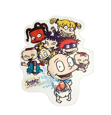 Nickelodeon Nick Toons Rugrats Tommy Chuckie Cartoon Water Resistant Sticker