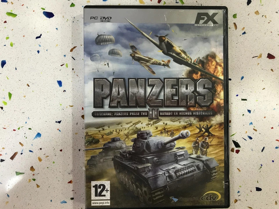 PANZERS II -  PHASE TWO - Edición Española -  Juego PC DVD-ROM Edición Española, foto 1 de 3