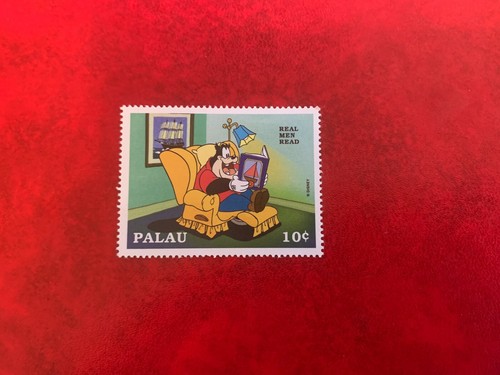 PALAU 1997 MNH DISNEY READING LITERACY REAL MEN READ PETE - 第 1/1 張圖片