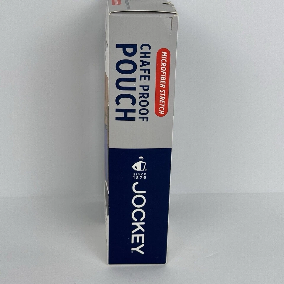 Jockey NUEVO Para hombres M Bolsa a Prueba de Rozaduras 8.5" Entrepierna Microfibra Calzoncillos Boxer Paquete de 3 Foto 3 de 4