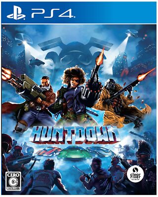 Huntdown Hunt Down Sony Playstation 4 PS4 Japanese ver Sealed