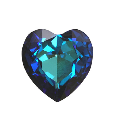 28 mm Swarovski Kristalle Blau / Klar, mit Preis- Mengenstaffel (1, 2, 5 Stück)