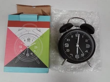 Peakeep Alarm Clock Black New in Box