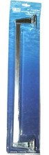 Exquisite Premier Collection Square Chrome Bathroom 24" Single Towel Bar