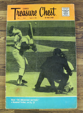 1966 Geo. A. PFLAUM Summer Treasure Chest Of Fun & Fact #4 Baseball Thriller FN