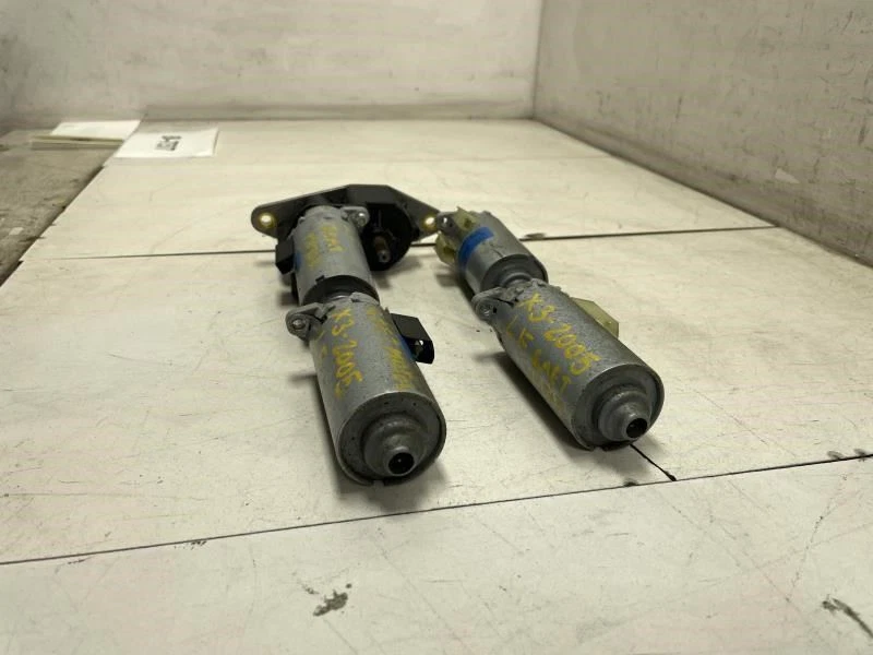 BMW X3 E83 2005 juego de 4 motores de ajuste del asiento del lado del conductor delantero izquierdo OEM+ Foto 4 de 4