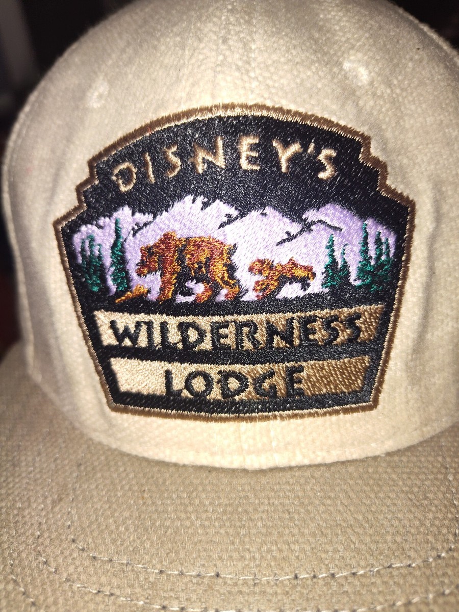 RARE Vintage 90’s Disney Wilderness Lodge Hat  Walt Disney World Grail View 2