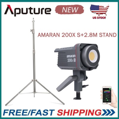 Aputure Amaran 200x S 200W Bi-Color 2700-6500k LED Video Light UPG+2.8M STAND