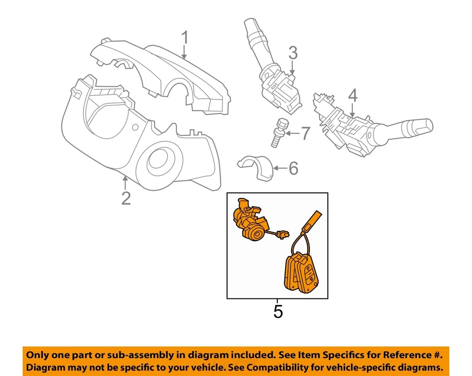Interruptor de encendido usado se adapta a: Kia Sorento 2012 encendido convencional AT grado A Foto 2 de 4