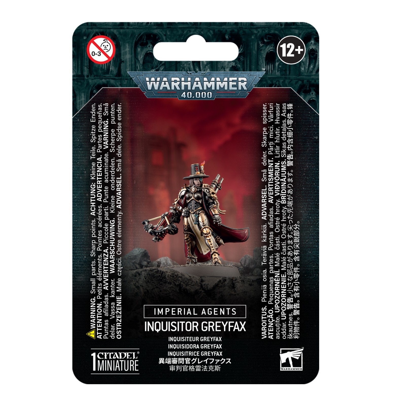 Inquisitor Greyfax - Imperial Agents - Brand New - Warhammer 40k Games Workshop