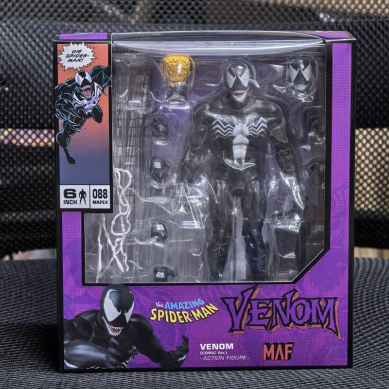 Pre-sale CT Toys Messtoys Symbiote Spider-Man Black Spider Action Figure Boxed