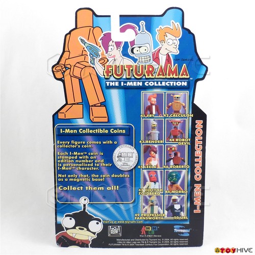 Futurama The I-Men Collection Doctor Zoidberg & Morbo 2-pack made by Toynami - Imagen 2 de 2