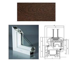 Infissi in pvc noce legno prezzi al mq, spedizione gratutia su 5 ... Prezzi infissi in legno