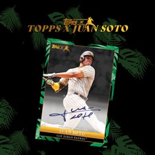 Topps X Juan Soto Curated Set BASE: Complete Your Set! All In Hand: You Pick