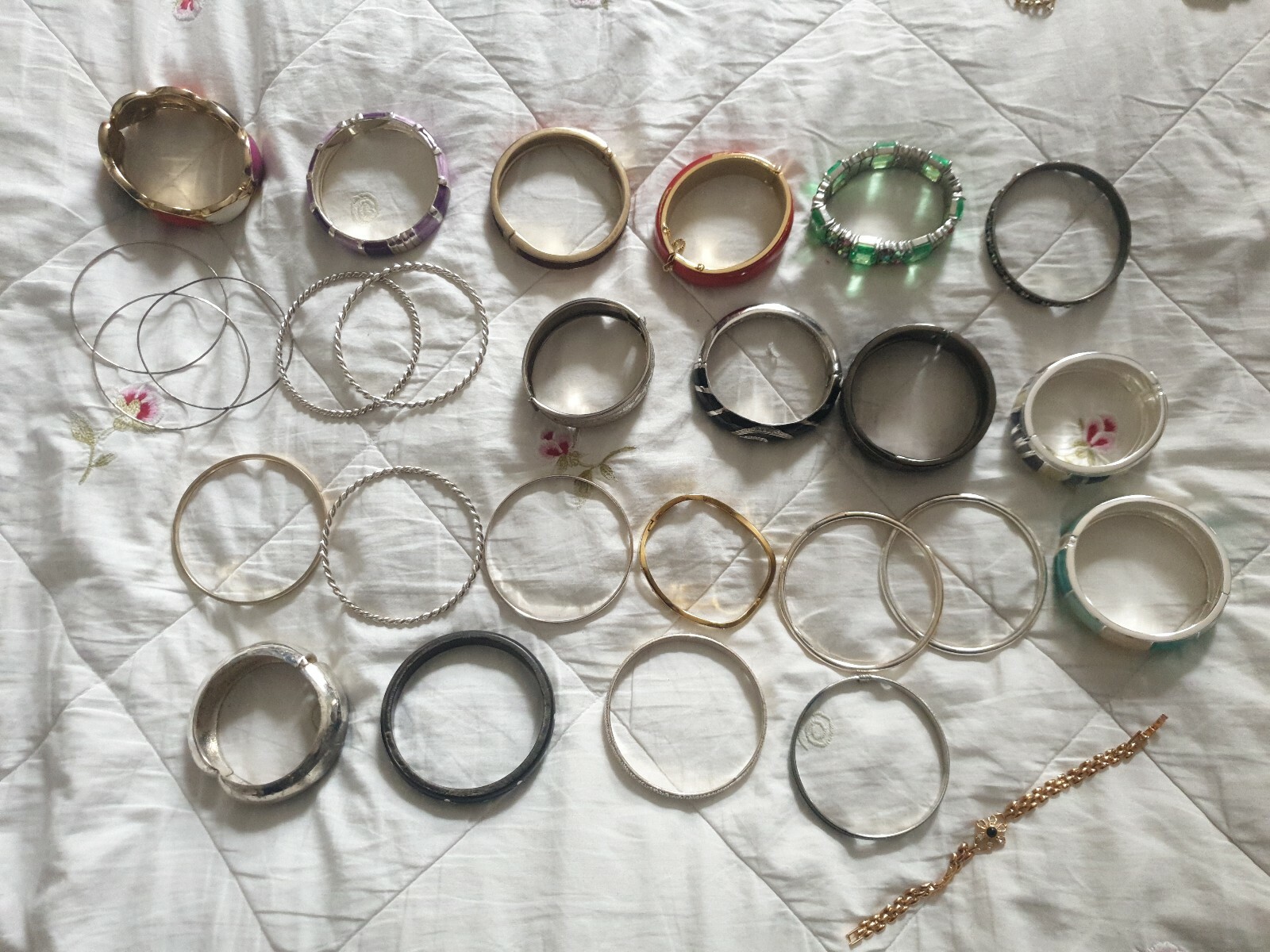 Bangles Bracelets Bundle Vintage - image 1